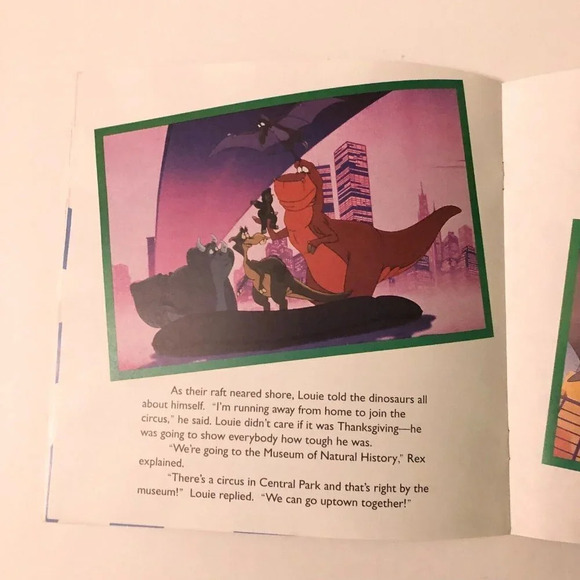 Vtg 1993 Steven Spielberg Presents Were Back Dinosaurs on  Parade - Picture 11 of 14